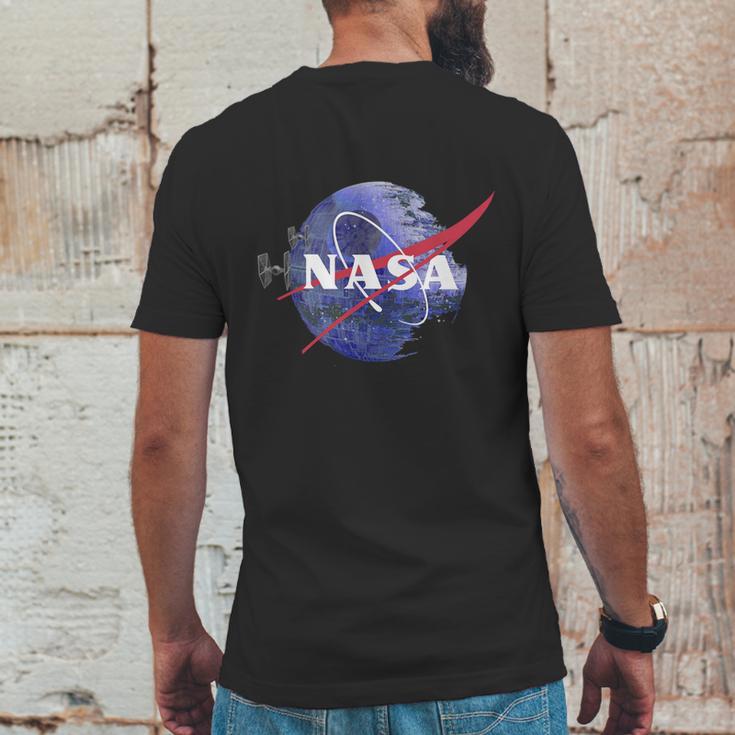 Star War Nasa Mens Back Print T-shirt Funny Gifts