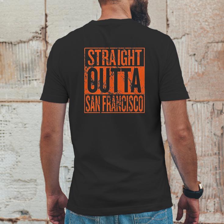 Straight Outta Hometown Fan Team Pride Fantasy Baseball Fans Mens Back Print T-shirt Funny Gifts