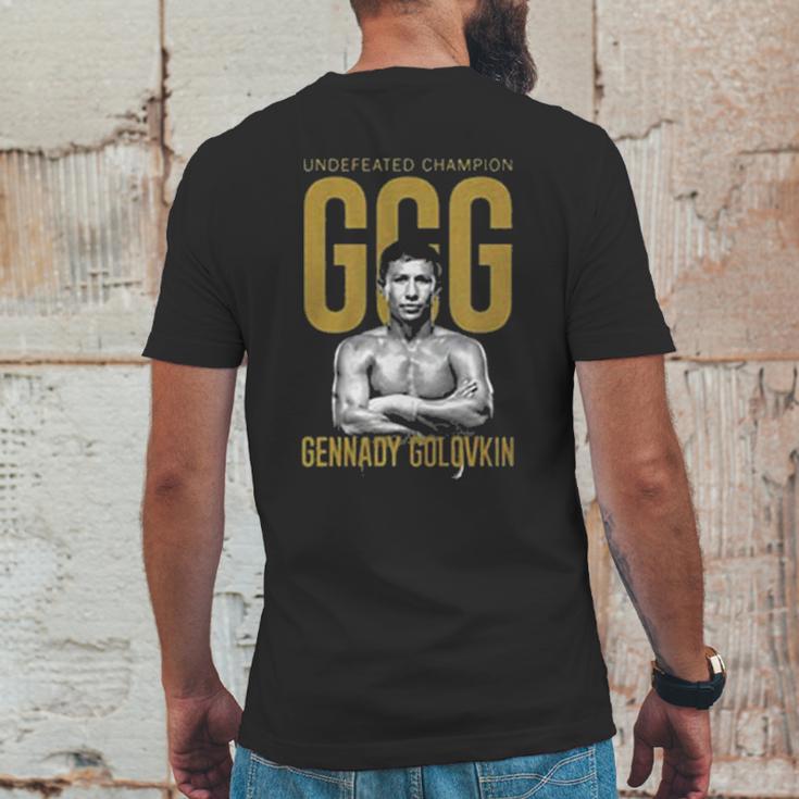 Super Gennady Golovkin Mens Back Print T-shirt Funny Gifts