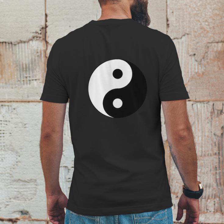 Tai Chi Yin Yang Symbol Mens Back Print T-shirt Funny Gifts