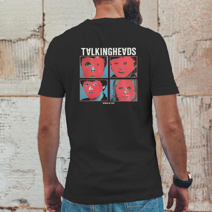 Talking Heads Music Band Cool Round Mens Back Print T-shirt Funny Gifts