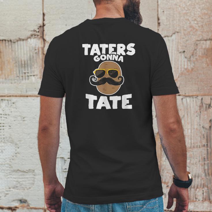 Taters Gonna Tate Potato Mens Back Print T-shirt Funny Gifts