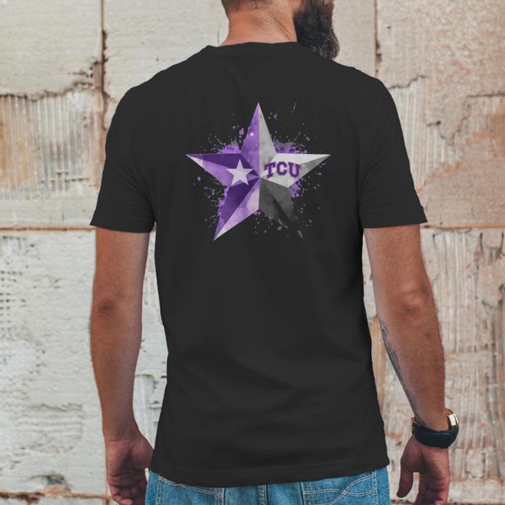 Tcu Horned Frogs Star Mens Back Print T-shirt Funny Gifts