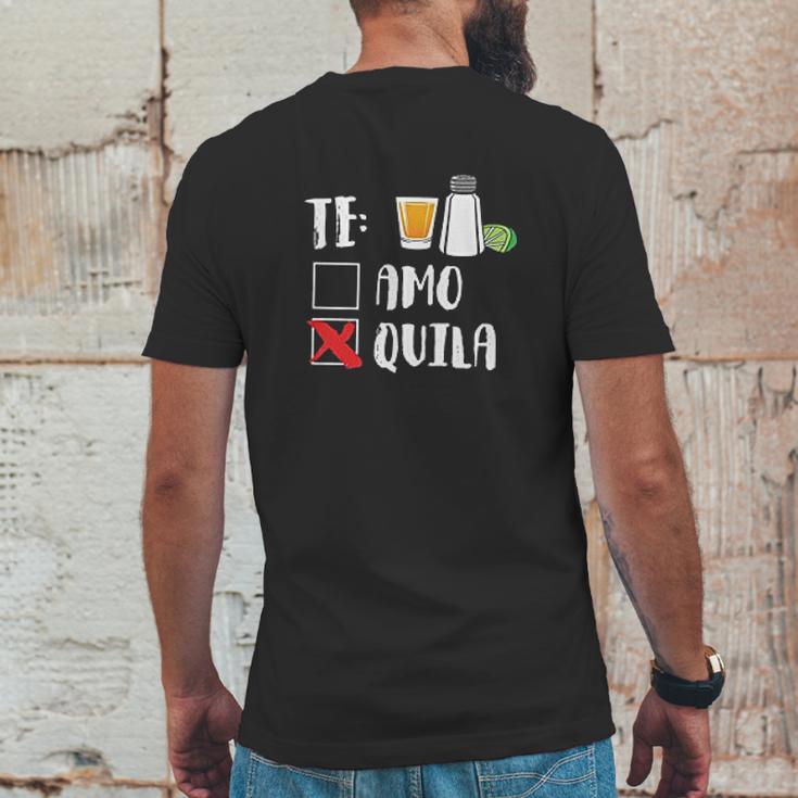 Te Amo Te Quila Drink Cinco De Mayo Mens Back Print T-shirt Funny Gifts