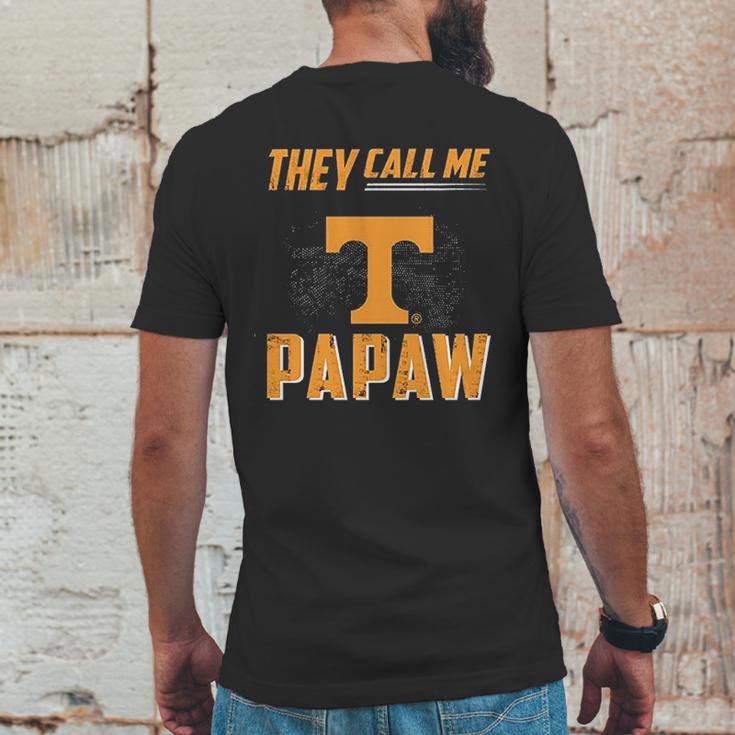 Tennessee Volunrs They Call Me Papaw Mens Back Print T-shirt Funny Gifts