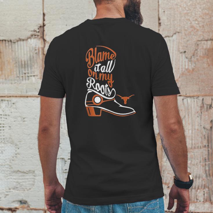 Texas Longhorns Living Roots Graphic Alumni Mens Back Print T-shirt Funny Gifts