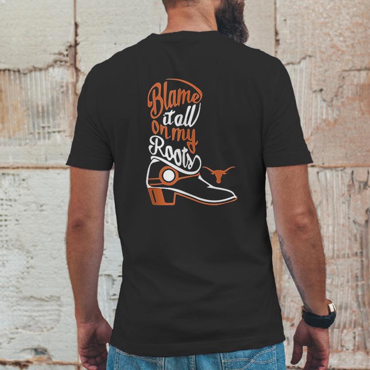 Texas Longhorns Living Roots Mens Back Print T-shirt Funny Gifts