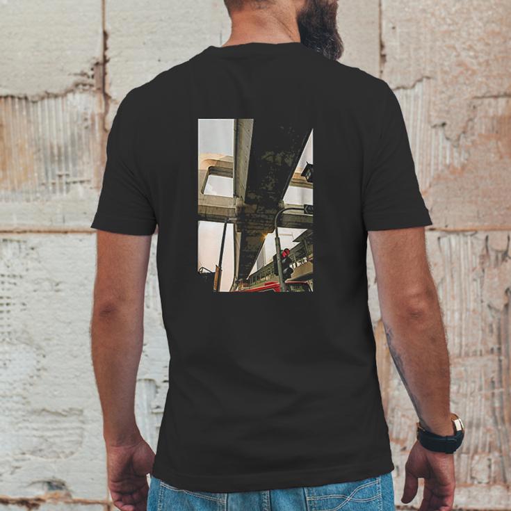 Thailand Surreal City Design By Martin Hurley Mens Back Print T-shirt Funny Gifts