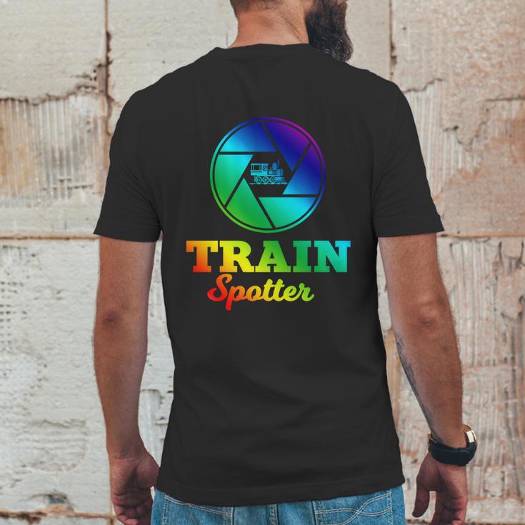 Trainspotter Design Trainspotting With Photo Camera Funny Gift Graphic Design Printed Casual Daily Basic Mens Back Print T-shirt Funny Gifts