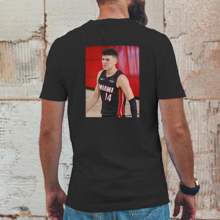 Tyler Herro Snarl Miami Hero Mens Back Print T-shirt Funny Gifts