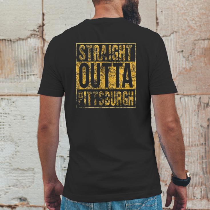 Ugp Campus Apparel Straight Outta Hometown Pride Mens Mens Back Print T-shirt Funny Gifts