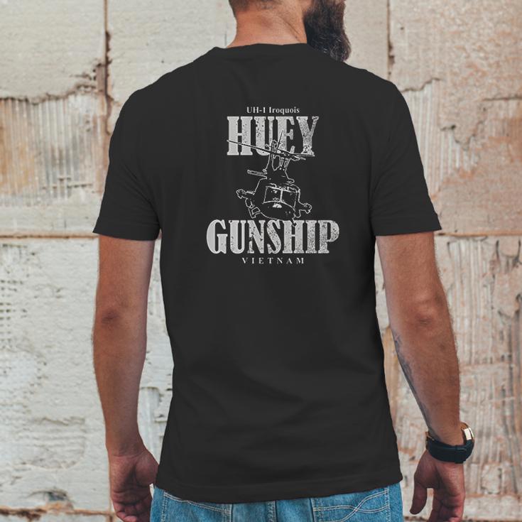 Uh1 Huey Gunship Vietnam Mens Back Print T-shirt Funny Gifts