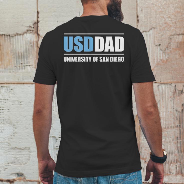 University Of San Diego Usd Dad Mens Back Print T-shirt Funny Gifts