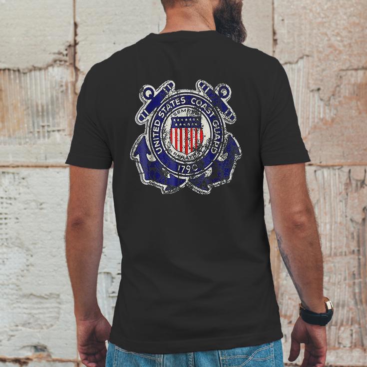 Us Coast Guard Original Cool Uscg Logo Mens Back Print T-shirt Funny Gifts