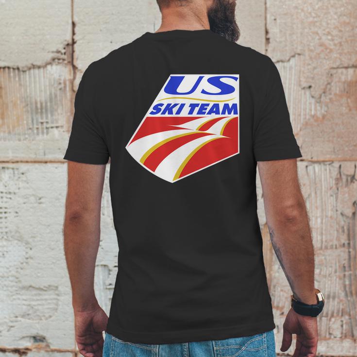 Us Ski Team Mens Back Print T-shirt Funny Gifts