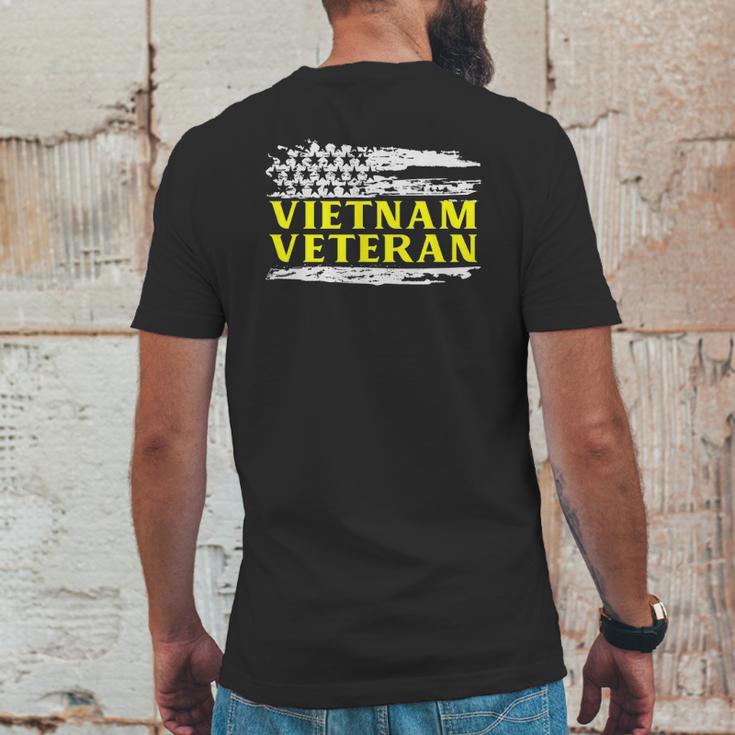 Usa Pride Patriotic Soldier Gift Vietnam Veteran Mens Back Print T-shirt Funny Gifts