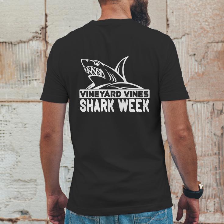 Vineyard Vines Shark Week Mens Back Print T-shirt Funny Gifts