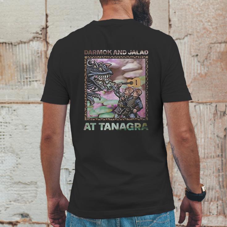 Vintage Darmok And Jalad At Tanagra Mens Back Print T-shirt Funny Gifts