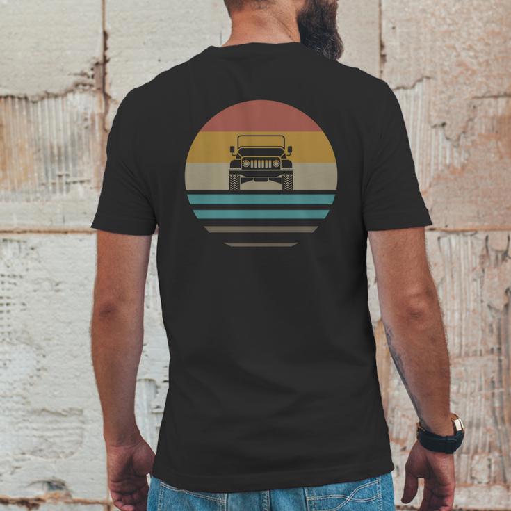 Vintage Jeeps Retro 70S Distressed Off Road Mens Back Print T-shirt Funny Gifts