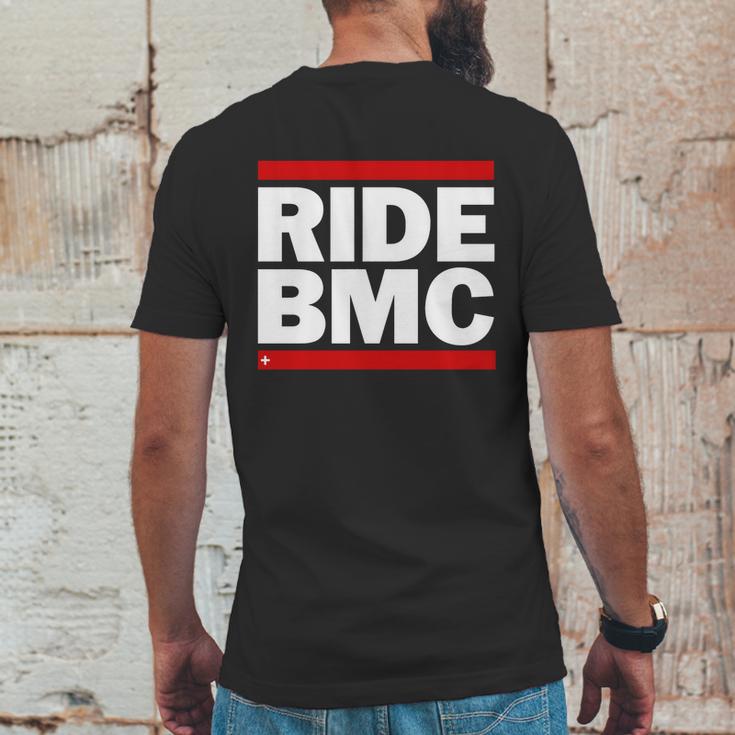 Vintage Ride Bmc Word Art Mens Back Print T-shirt Funny Gifts