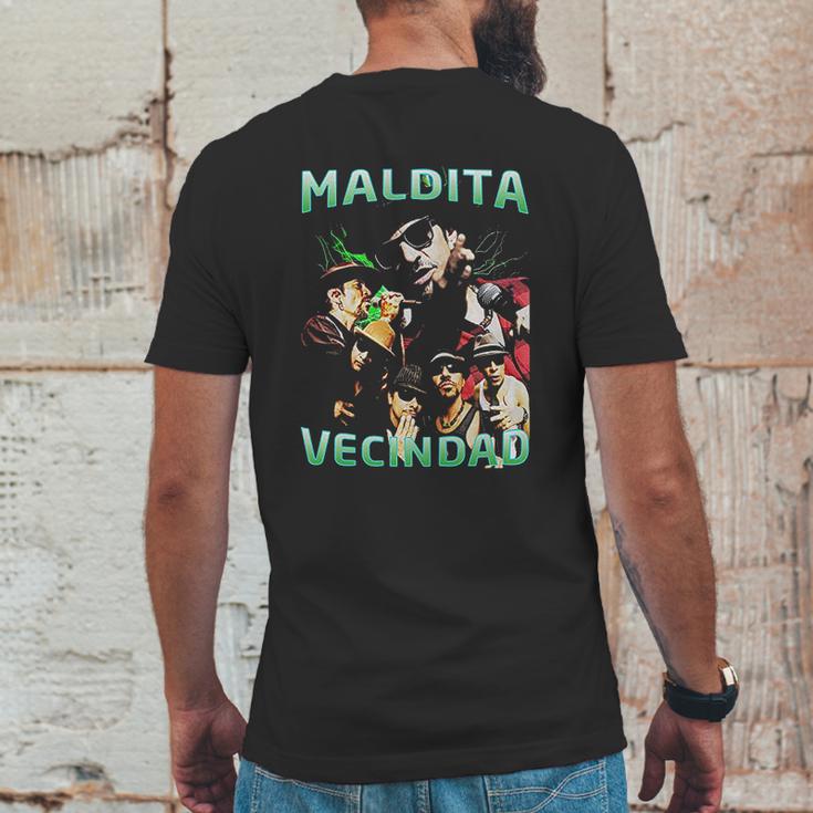 Vintage Style Maldita Vecindad Mens Back Print T-shirt Funny Gifts