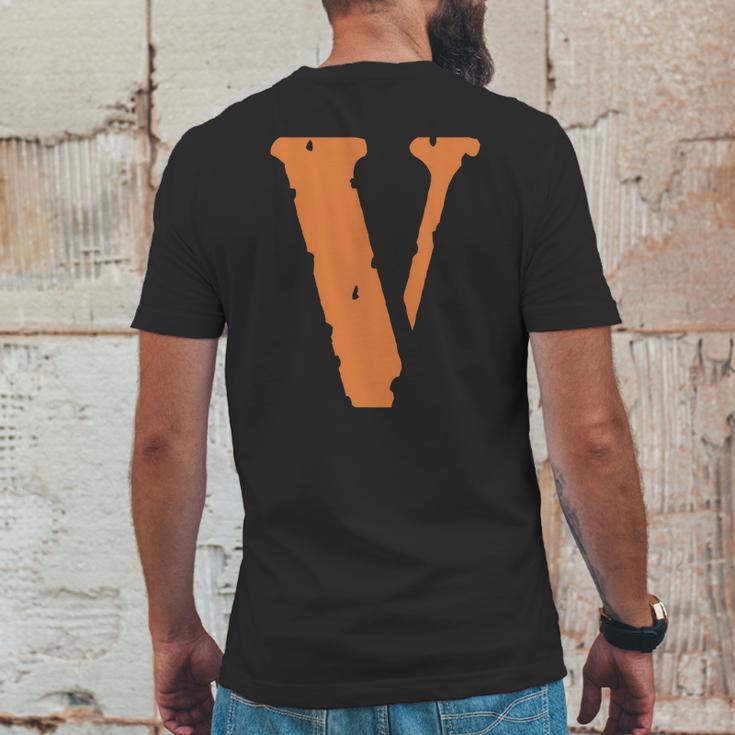 Vlone V Mens Back Print T-shirt Funny Gifts