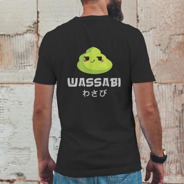 Wasabi Sushi Lover T-Shirt Mens Back Print T-shirt Funny Gifts