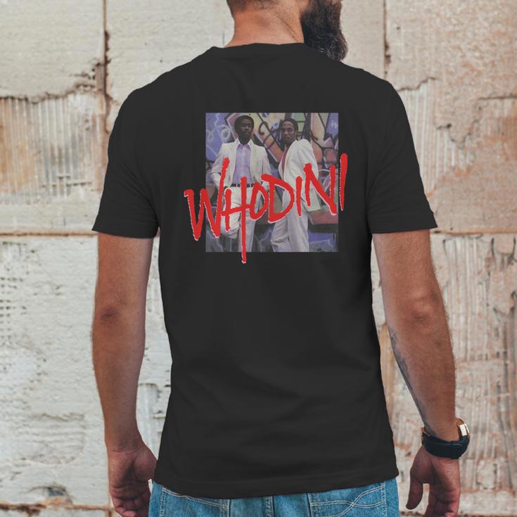 Whodini Escape Hip Hop Music Group Mens Back Print T-shirt Funny Gifts