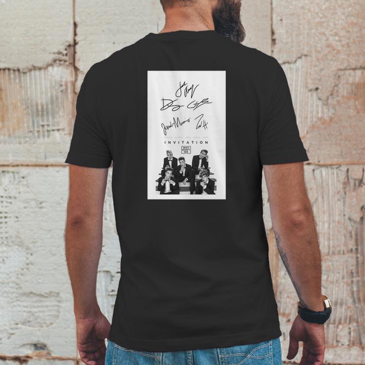 Why Dont We Signature Mens Back Print T-shirt Funny Gifts