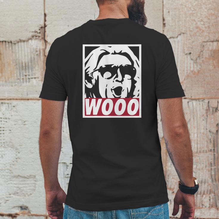 Wooo Ric Flair Wrestling Nature Boy Mens Back Print T-shirt Funny Gifts