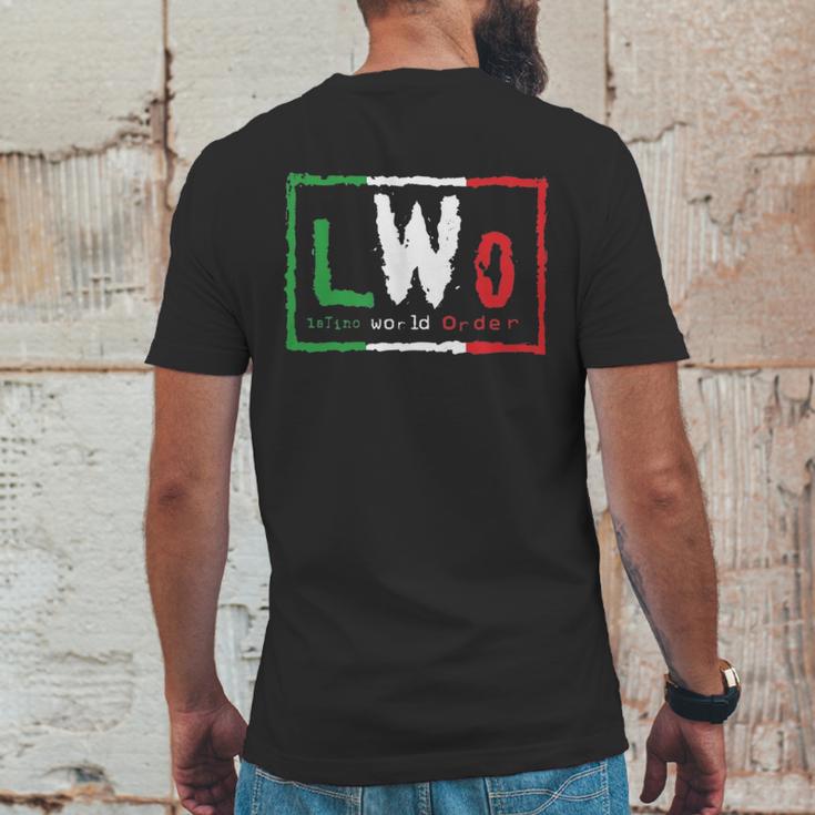 Wrestling Wwe Eddie Guerrero Lwo Mens Back Print T-shirt Funny Gifts