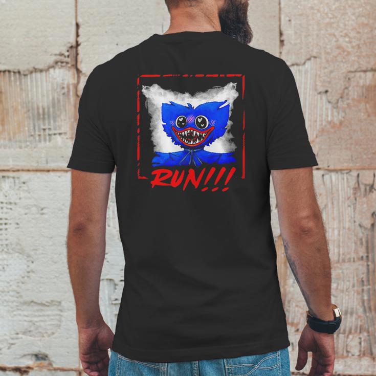 Wuggy Wuggy Is After You Run Mens Back Print T-shirt Funny Gifts