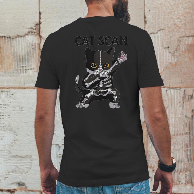 Xray Cat Scan Mens Back Print T-shirt Funny Gifts