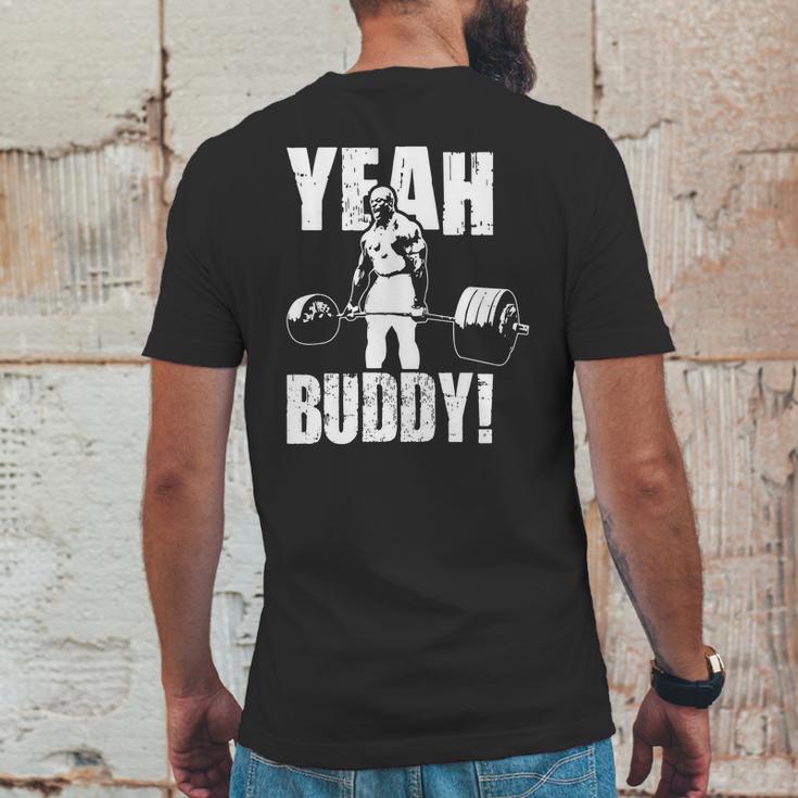 Yeah Buddy Ronnie Coleman Mens Back Print T-shirt Funny Gifts