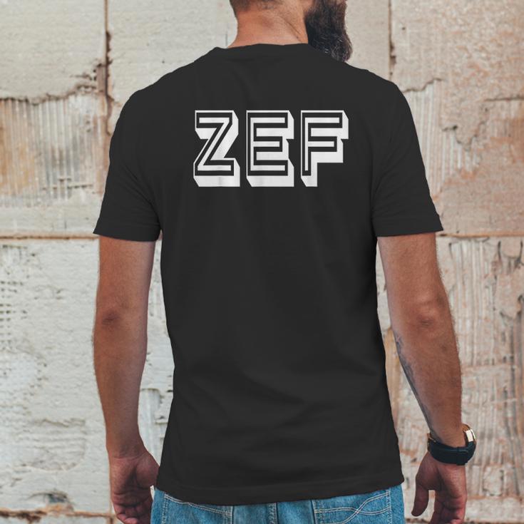 Zef South African Afrikaan Style Culture Graphic Mens Back Print T-shirt Funny Gifts