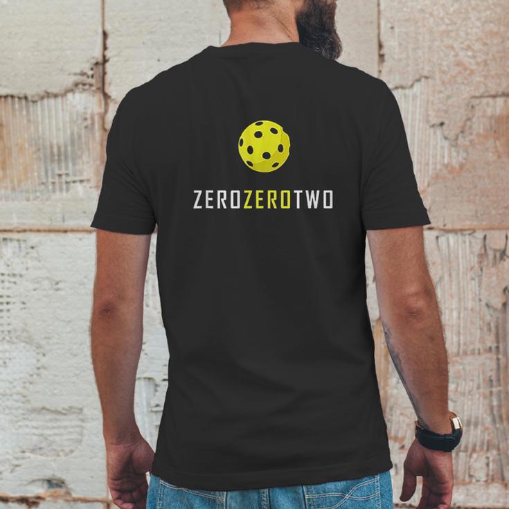 Zero Zero Two Mens Back Print T-shirt Funny Gifts