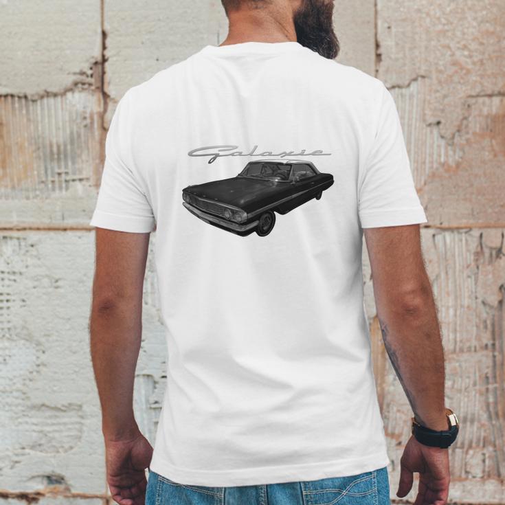 1964 Ford Galaxie Black Mens Back Print T-shirt Funny Gifts