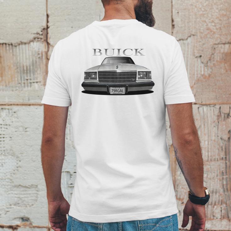 1979 Buick Regal Front White Mens Back Print T-shirt Funny Gifts