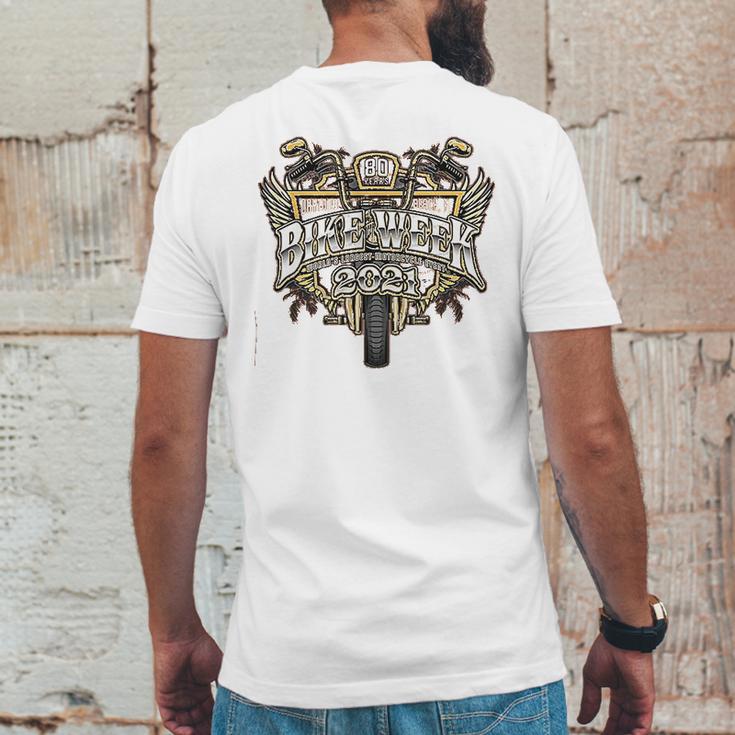 2021 Bike Week Daytona Beach Mens Back Print T-shirt Funny Gifts