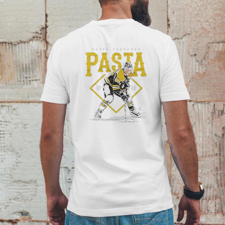 500 Level David Pastrnak Kids David Pastrnak Pasta Mens Back Print T-shirt Funny Gifts