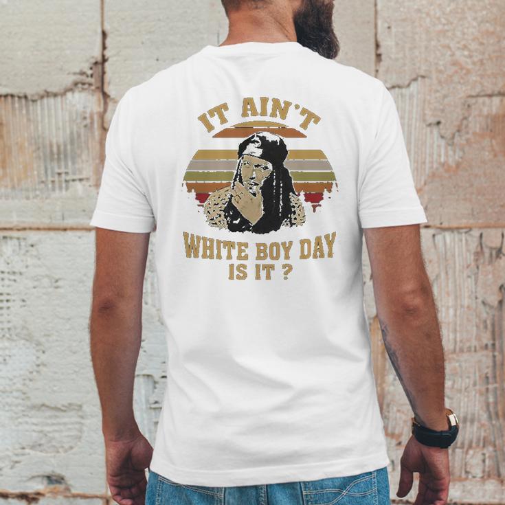 It Aint White Boy Day Is It Spivey True Romance Vintage Mens Back Print T-shirt Funny Gifts