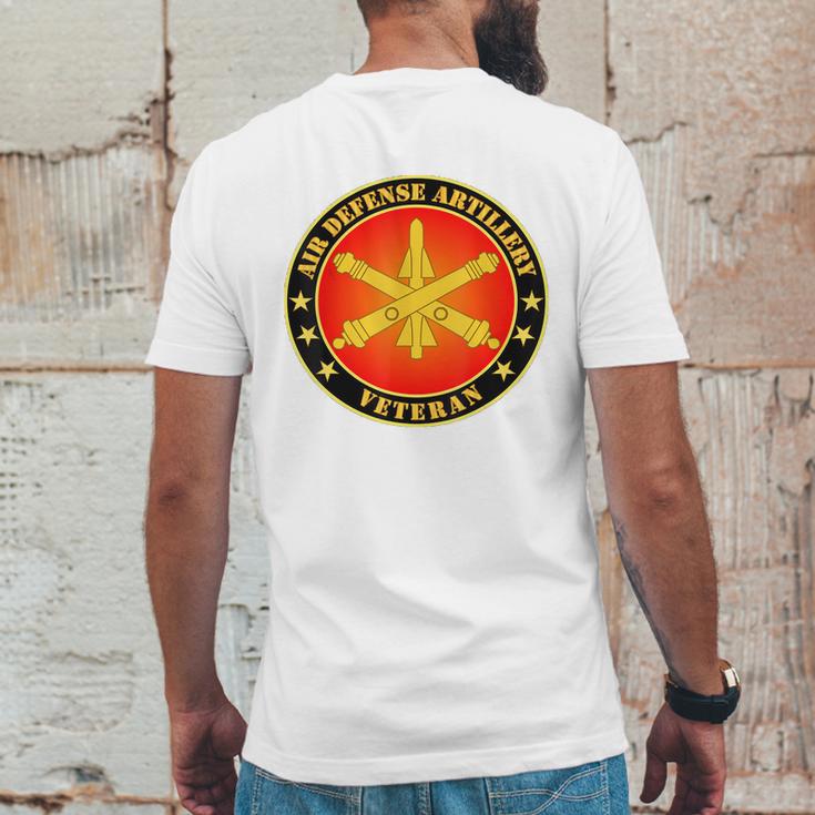 Air Defense Artillery Veteran T-Shirt Mens Back Print T-shirt Funny Gifts