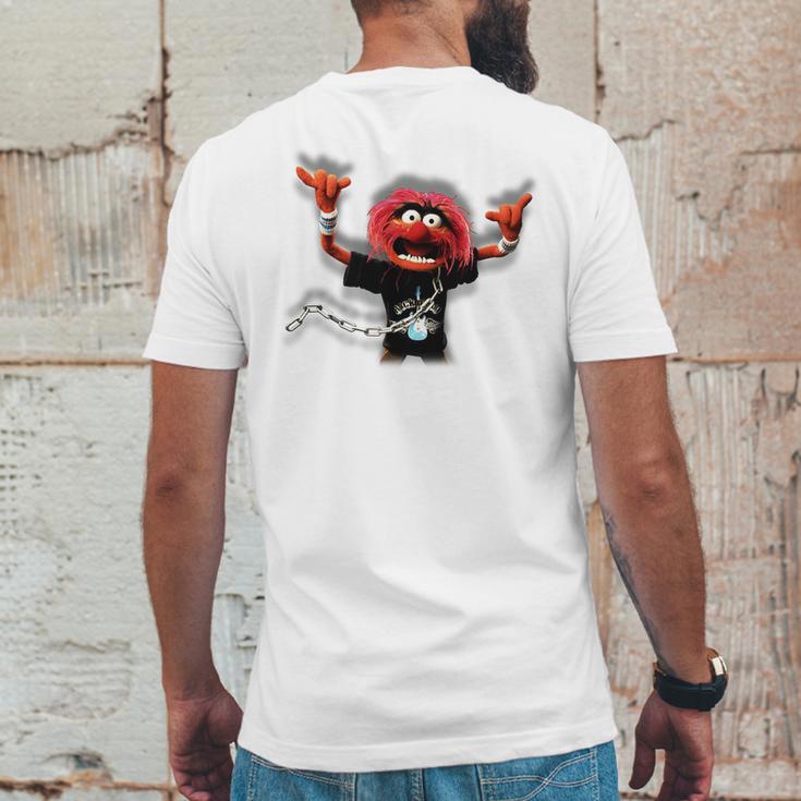 Animal Muppets Rock Mens Back Print T-shirt Funny Gifts