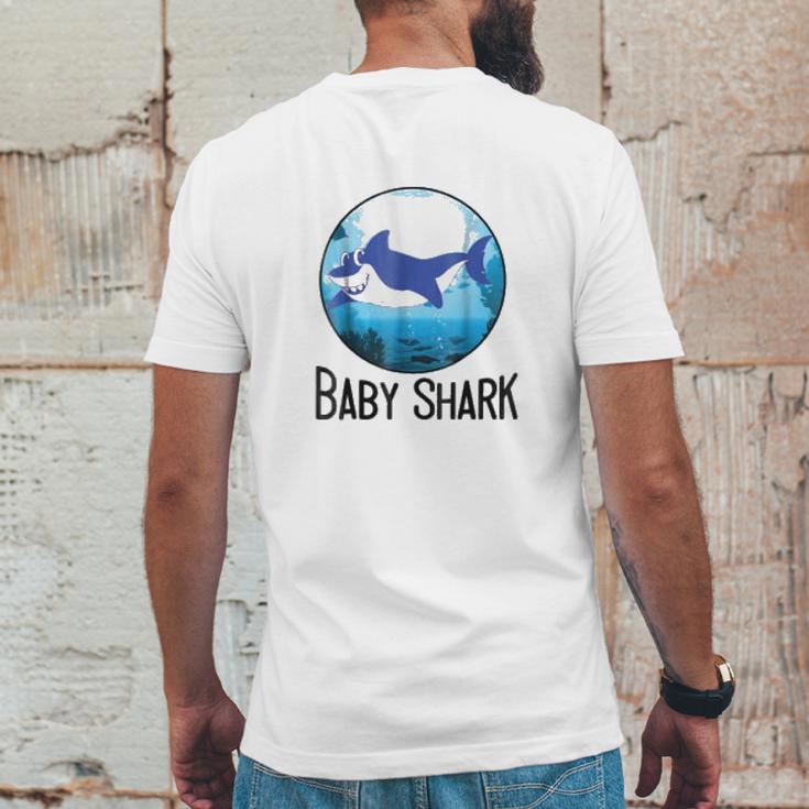 Baby Shark Matching Family Cute Mens Back Print T-shirt Funny Gifts