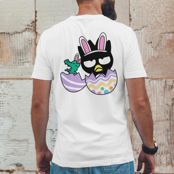 Badtz Maru Easter Egg Friends Tee Mens Back Print T-shirt Funny Gifts