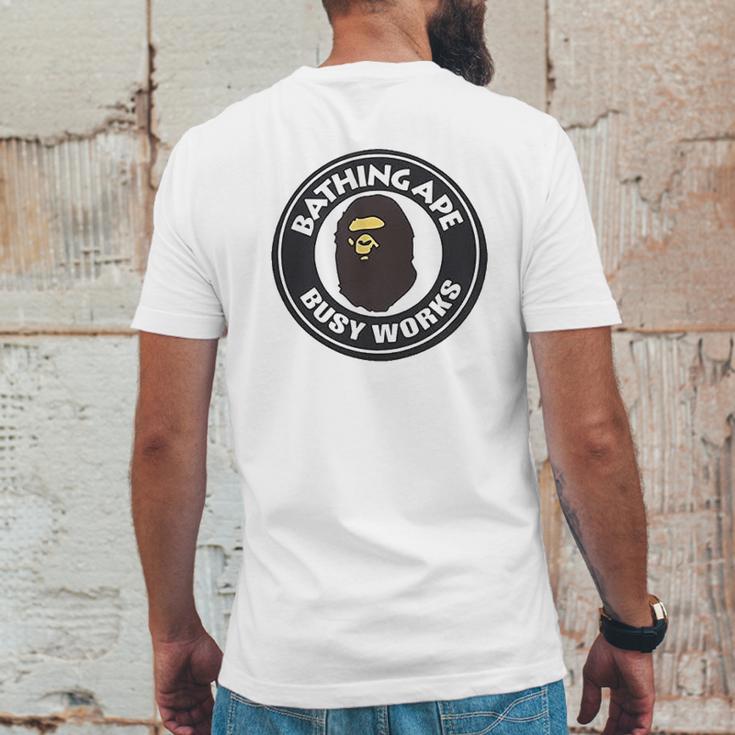 Bathing Ape Busy Works Mens Back Print T-shirt Funny Gifts