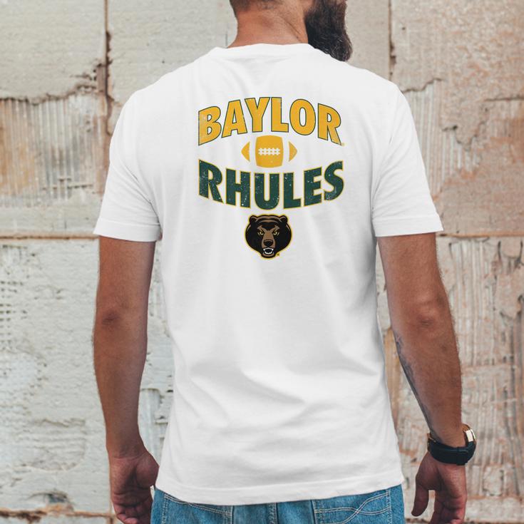 Baylor Bears Baylor Rhules Apparel Mens Back Print T-shirt Funny Gifts