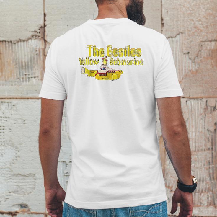 The Beatles Yellow Submarine Mens Back Print T-shirt Funny Gifts