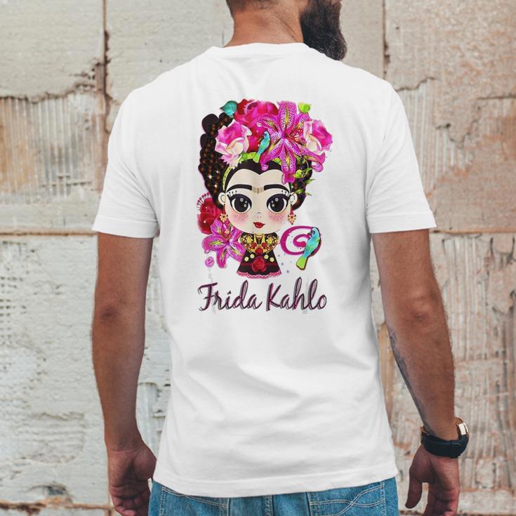 Beautiful Mexican Frida Kahlo Mens Back Print T-shirt Funny Gifts