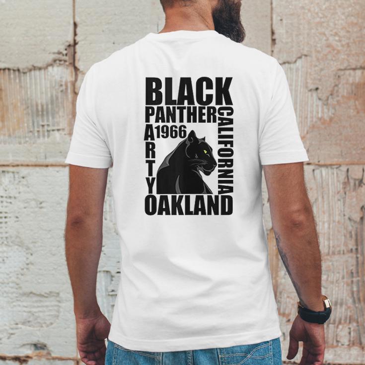 Black Panther Party 1966 Oakland California Mens Back Print T-shirt Funny Gifts